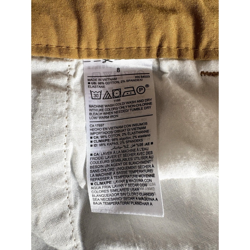 Old Navy Everyday Women's Shorts Sz 8 Brown & Gray LOT OF 2 Pockets Zip Button - Picture 11 of 13